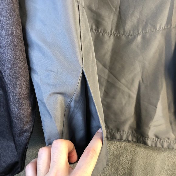 Holloway Men's XL Basketball 1/4 Zip Pullover Gray Jacket WPL 11783 - Picture 7 of 14